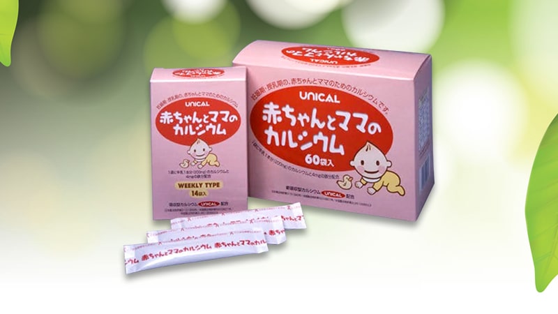 Bột bổ sung Canxi Unical Mama Nhật Bản 28 gói