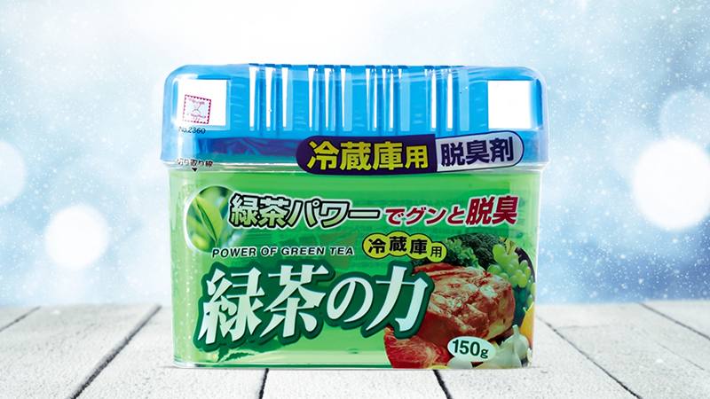 hộp khử mùi tủ lạnh hương trà xanh Nhật Bản 150g