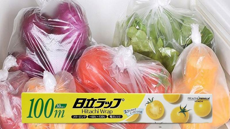 Màng bọc thực phẩm Hitachi Nhật Bản 30cm x 100m