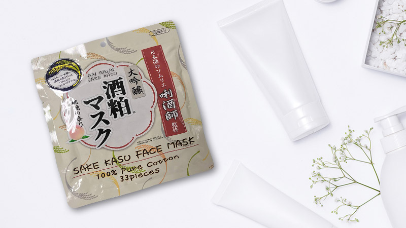 Mặt nạ bã rượu Dai Ginjo Sake Kasu Face Mask 33 miếng
