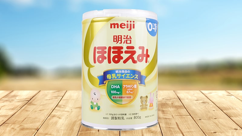 Sữa bột Meiji số 0 Nhật Bản 800g (Cho bé từ 0-1 tuổi)