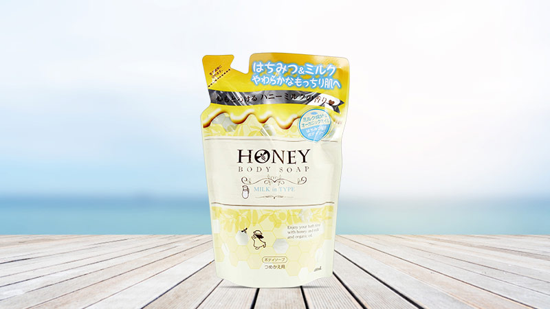 Sữa tắm dưỡng ẩm, làm mịn da dạng kem Honey 500ml (Loại túi)