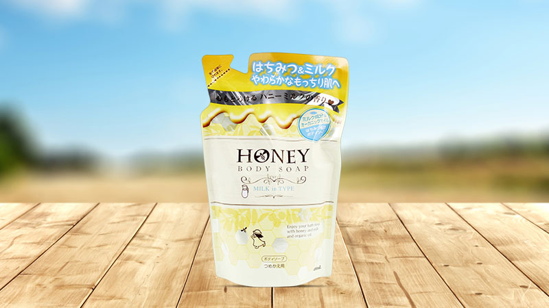 Sữa tắm dưỡng ẩm, làm mịn da dạng kem Honey 500ml (Loại túi)