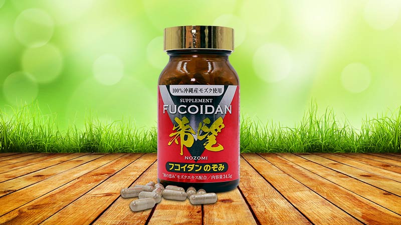 Viên uống hỗ trợ điều trị ung thư Mozuku Fucoidan Nozomi 150 viên