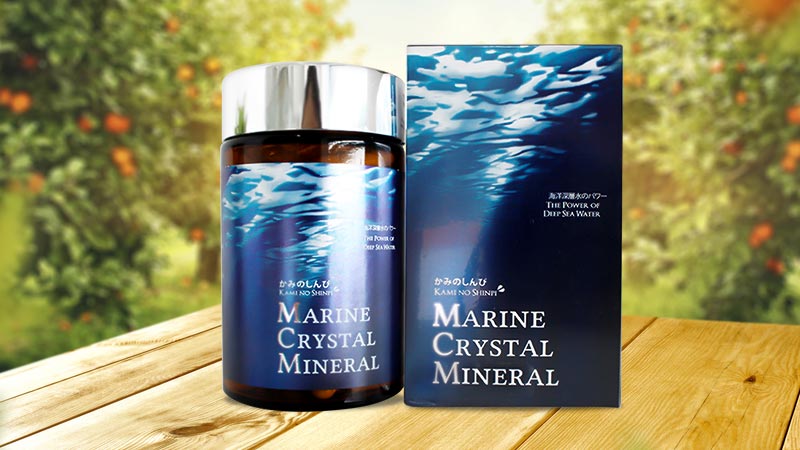 Viên uống sinh khoáng MCM Mirako Marine Crystal Mineral 120 viên 