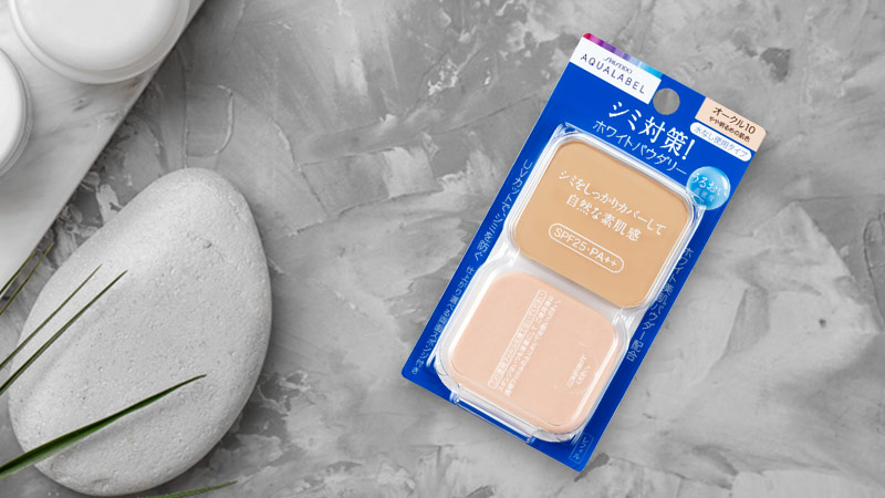 Lõi phấn phủ Shiseido Aqualabel SPF25+/PA++++ 11.5g (Cho da dầu và da hỗn hộp) 