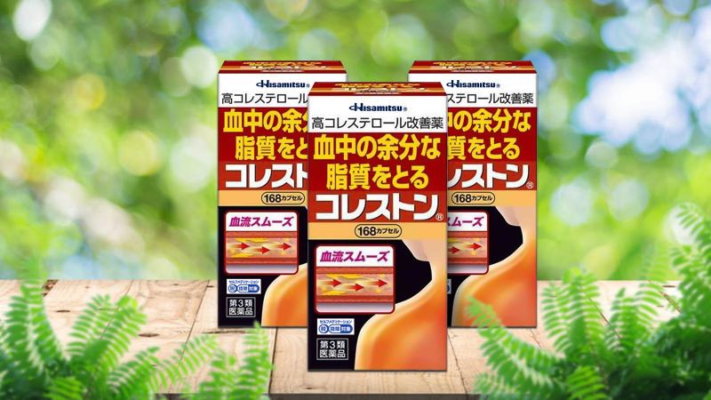 Viên uống giảm mỡ máu và Cholesterol Hisamitsu Nhật Bản 168 viên