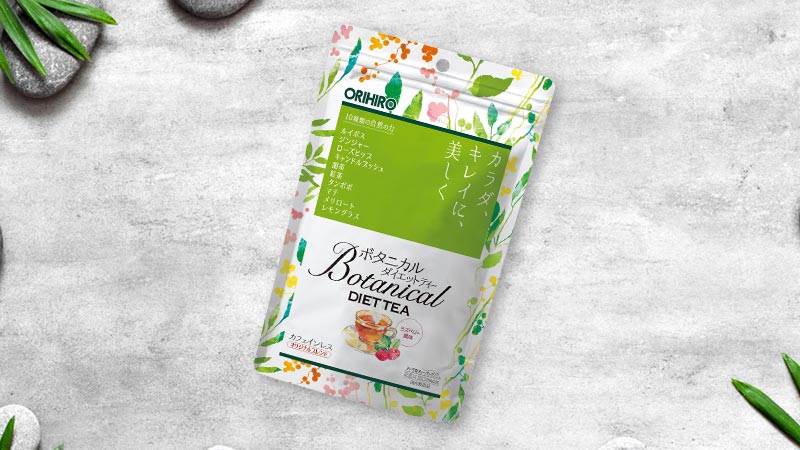 Trà thảo dược hỗ trợ giảm cân Orihiro Botanical Diet Tea 20 túi