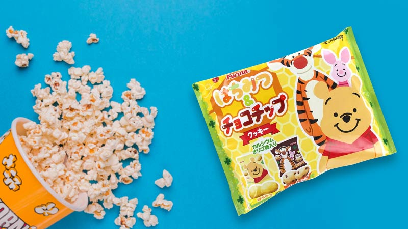 Bánh quy vị mật ong và socola Furuta Chip Cookies Pooh
