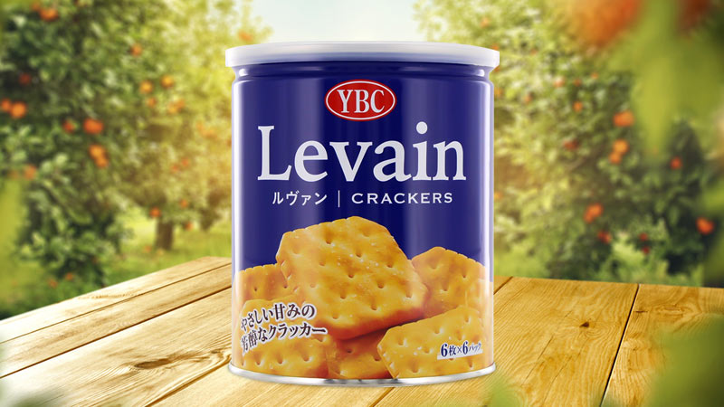 Bánh quy YBC Levain Cracker Can