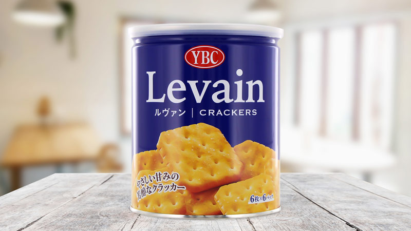 Bánh quy YBC Levain Cracker Can