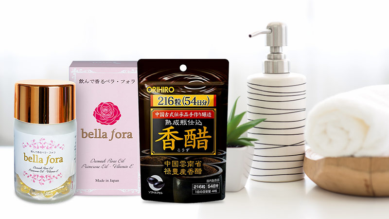 Bộ đôi lấy lại thanh xuân tuổi đôi mươi Bella Fora 35 viên và giấm đen Orihiro 216 viên