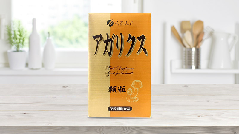 Bột nấm Agaricus kết hợp Vitamin C Fine Japan 180g
