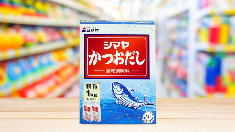 Bột nêm từ cá Shimaya Katsuo Dashi 1kg
