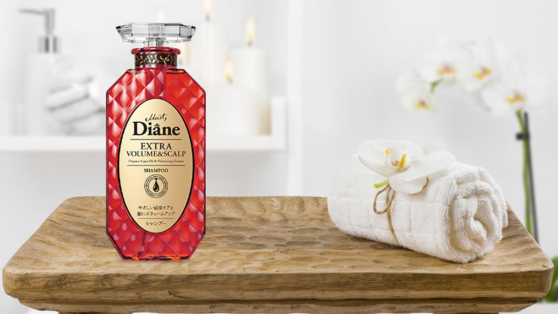 Dầu gội chống rụng, làm phồng tóc Moist Diane Extra Volume & Scalp 450ml