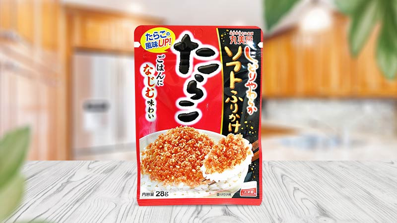 Gia vị rắc cơm trứng cá tuyết Marumiya loại mềm