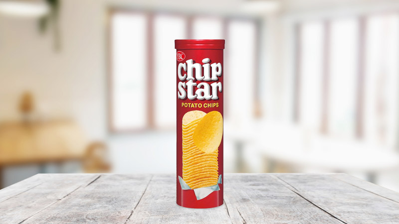 Khoai tây vị muối YBC Chip Star (Loại lớn)