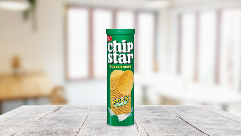 Khoai tây vị rong biển Chip Star Nori-Shio (Loại lớn)