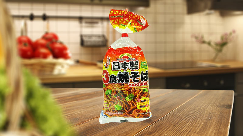 Mì xào tươi kèm nước sốt Itsuki Foods Yakisoba