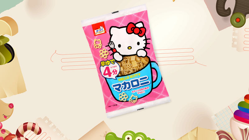 Nui hình hoa Nippn Omai Hello Kitty 150g