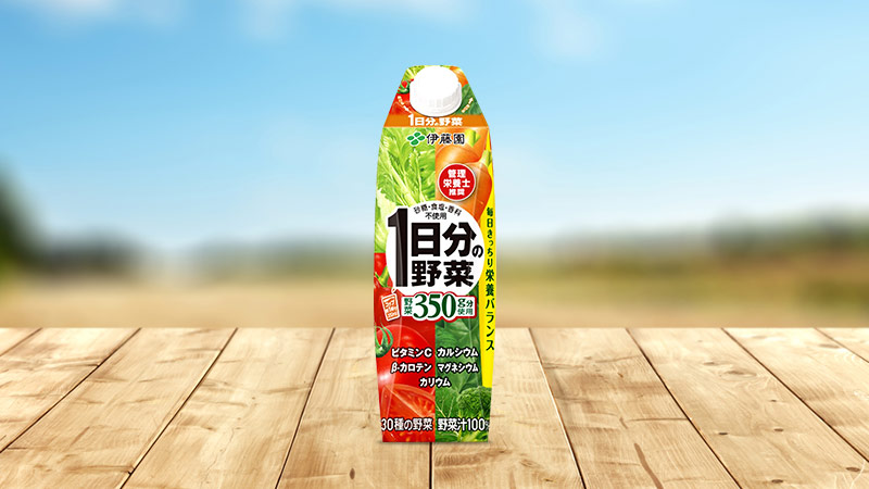Nước ép rau củ hỗn hợp Itoen 1L