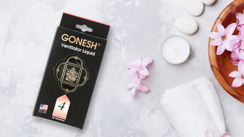 nước hoa làm mát thông gió xe ô tô Nippon Kodo Gonesh (hương no.4)
