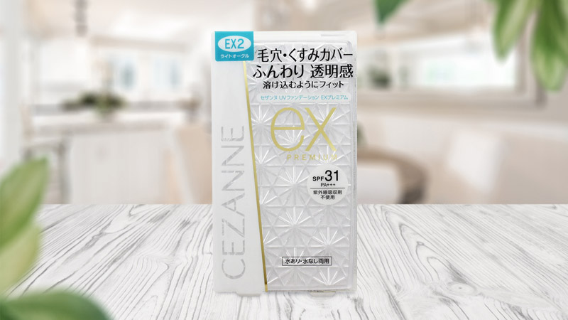Phấn nền Cezanne UV Foundation Ex Premium 10g