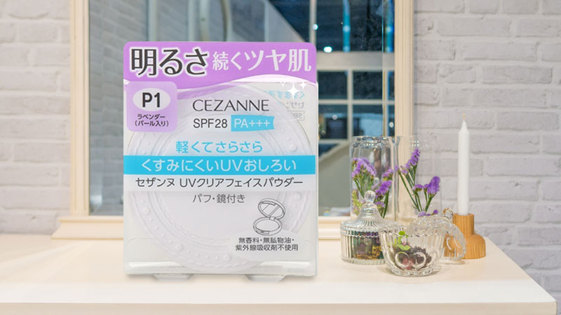 Phấn phủ Cezanne UV Clear Face Powder 10g
