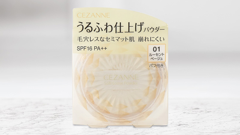 Phấn phủ dạng bột Cezanne Soft Loose Powder SPF16 Pa++ 5g