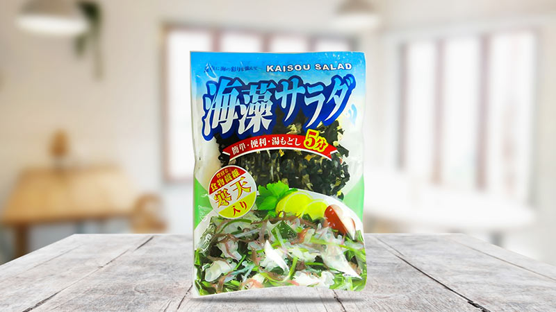 Rong biển hỗn hợp Sanko Wakame Kanten