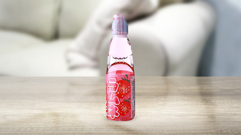 Soda hương dâu Hata Kosen Ramune 200ml