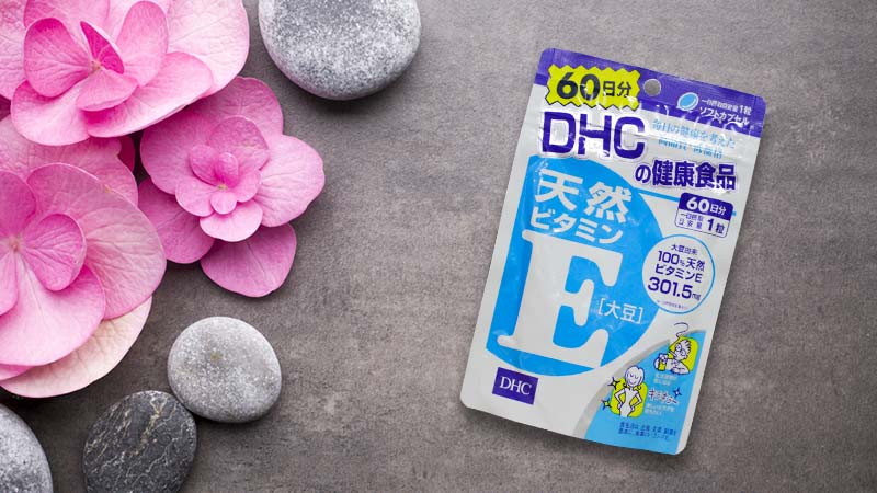 Viên uống bổ sung Vitamin E DHC Nhật Bản 60 viên