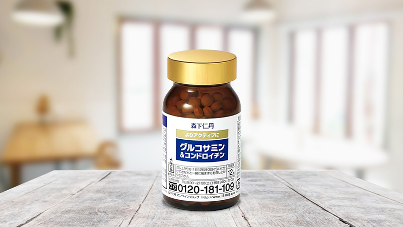 Viên uống hỗ trợ xương khớp Morishita Jintan  Glucosamine & Chondroitin 360 viên