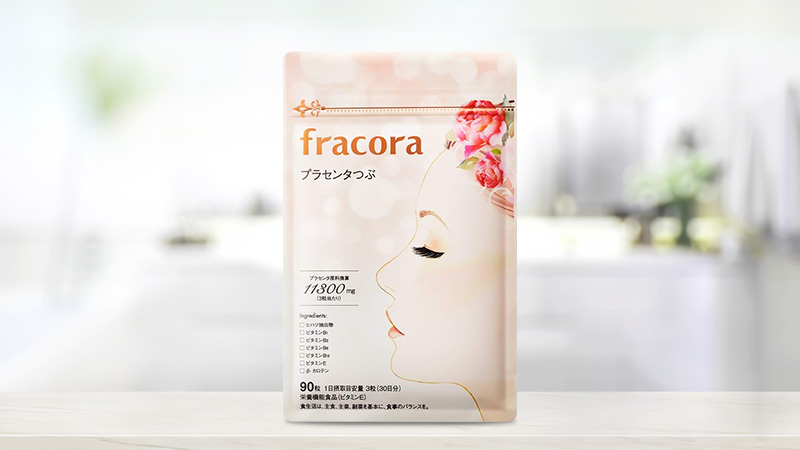 Viên uống trắng da Fracora White Placenta 90 viên