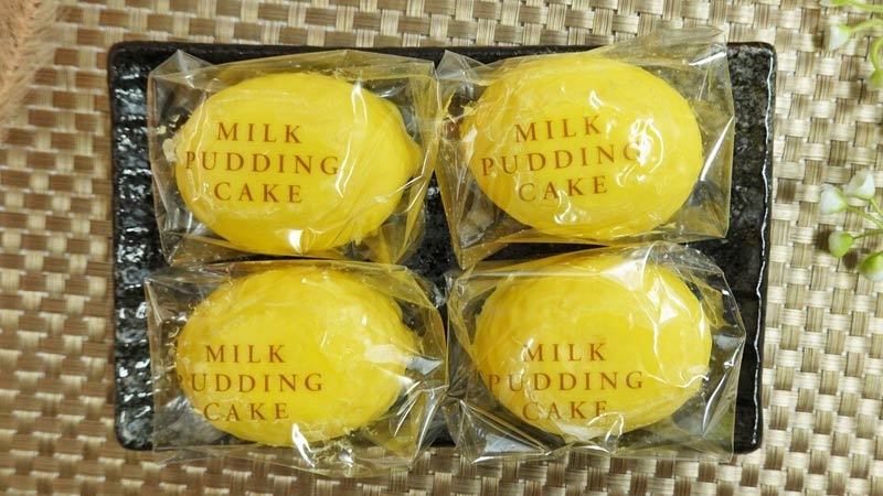 Bánh bông lan Maruto Milk Pudding Cake 8 gái 