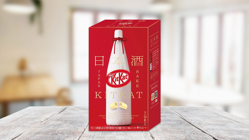 Bánh Kitkat Nestle Japan Sake 9 cái'