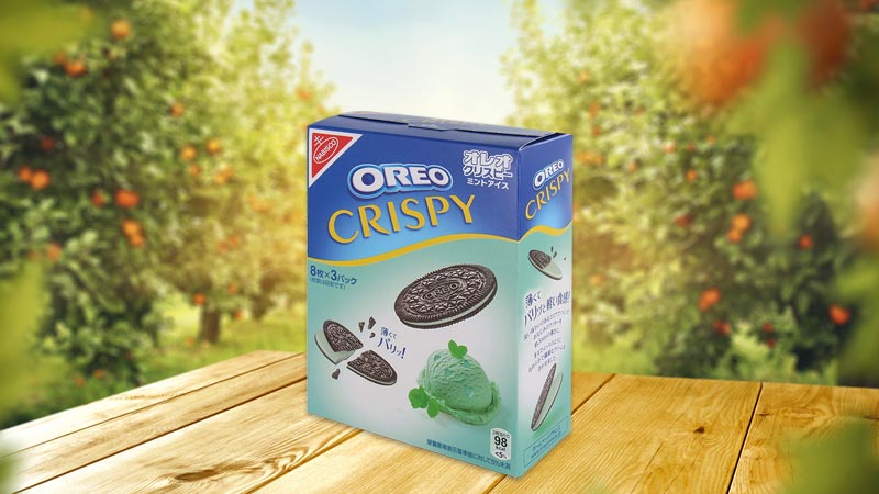 Bánh Oreo vị bạc hà Crispy 24 cái