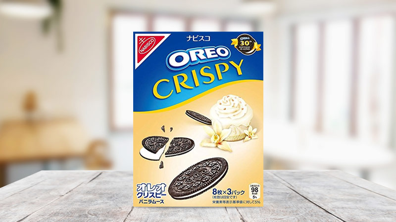 Bánh Oreo vị vani Crispy 24 cái