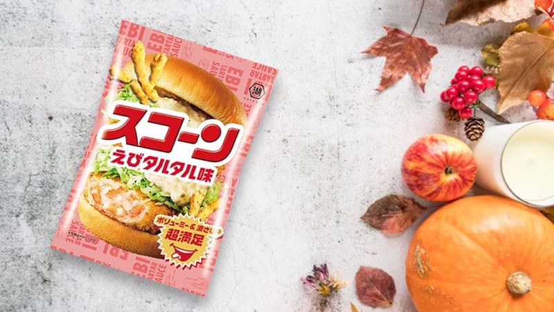 Bánh vị Burger tôm Koikeya Tartar Sauce