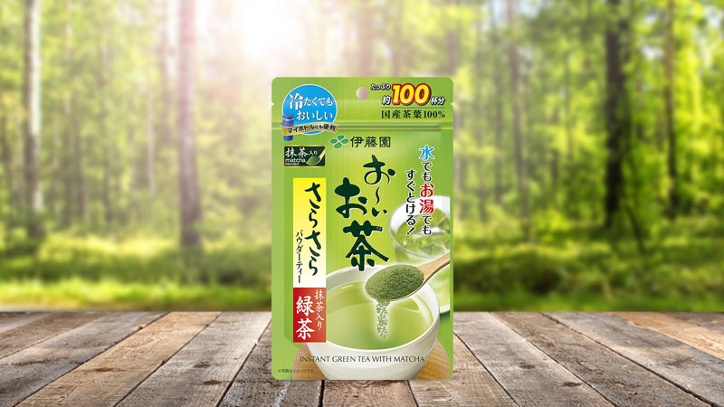 Bột trà xanh nguyên chất Itoen Oi Ocha Sarasara Matcha 80g