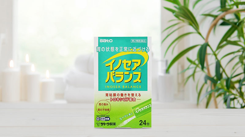 Bột uống hỗ trợ dạ dày Sato Inocair Balance 24 gói