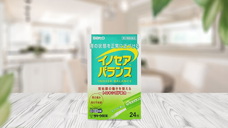 Bột uống hỗ trợ dạ dày Sato Inocair Balance 24 gói