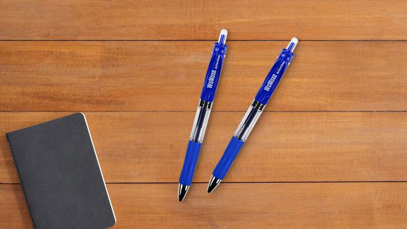 Combo 3 bút bi bấm Uni Lacknock Grip SN-101