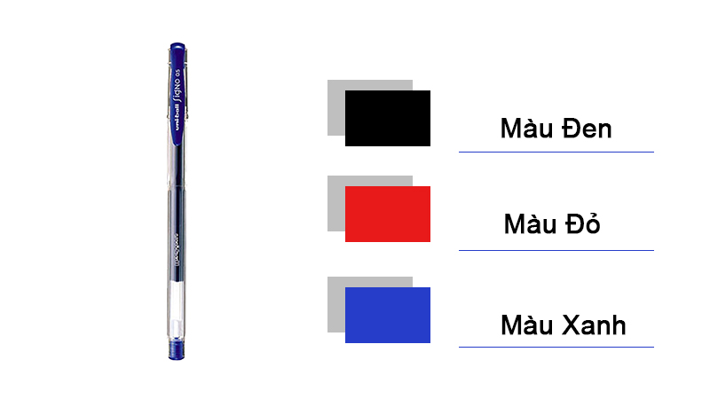 Combo 3 bút gel Uniball Signo UM-100 0.5