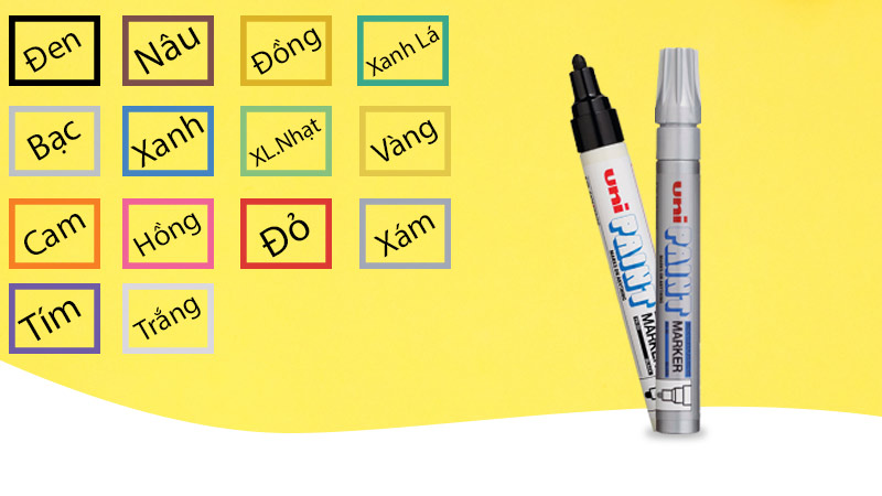 Combo 3 bút sơn nét lớn Uni Paint Marker  PX-20