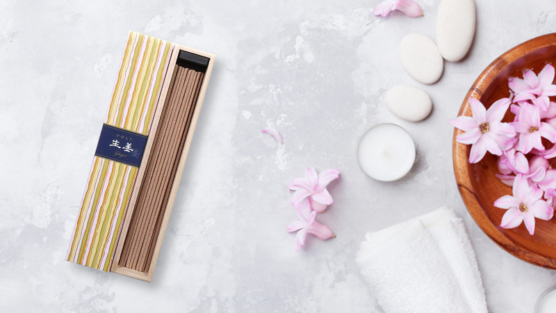 Hương Nippon Kodo Kayuragi Ginger 40 que (Hương gừng)