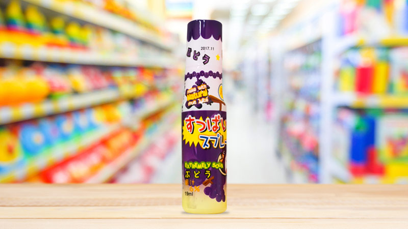 Kẹo siro dạng xịt vị nho Yaokin 19ml