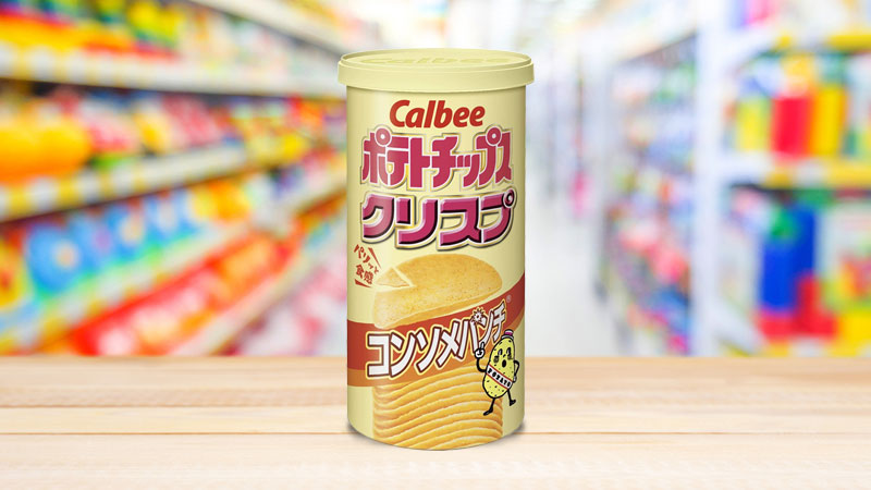 Khoai tây chiên vị súp Calbee