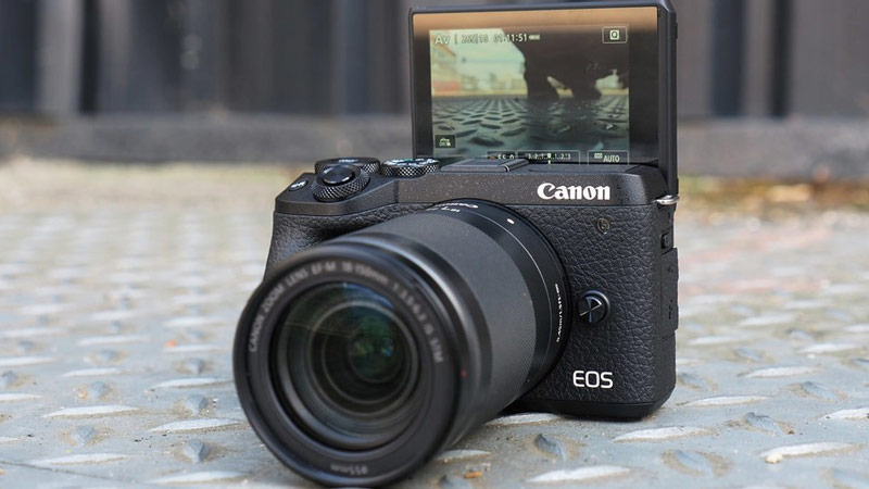 Máy ảnh Canon EOS M6 Mark II KIT 15-45mm 