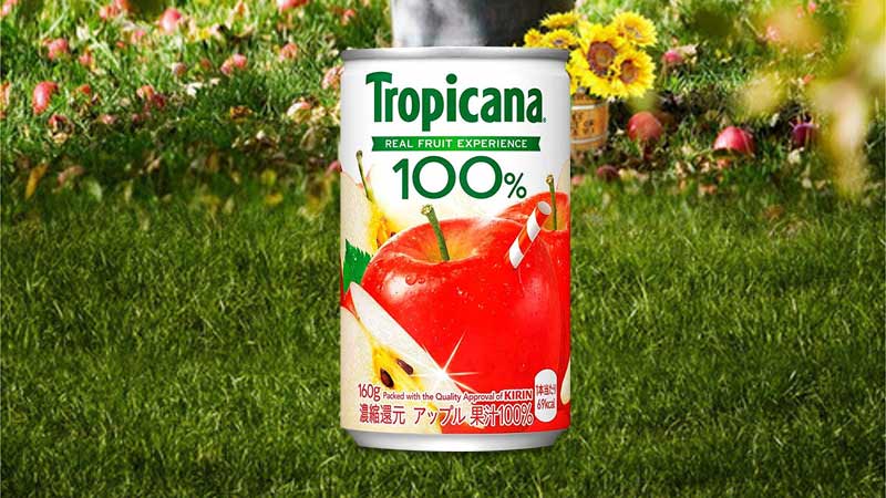 Nước ép táo Kirin Tropicana 100% Apple 160ml